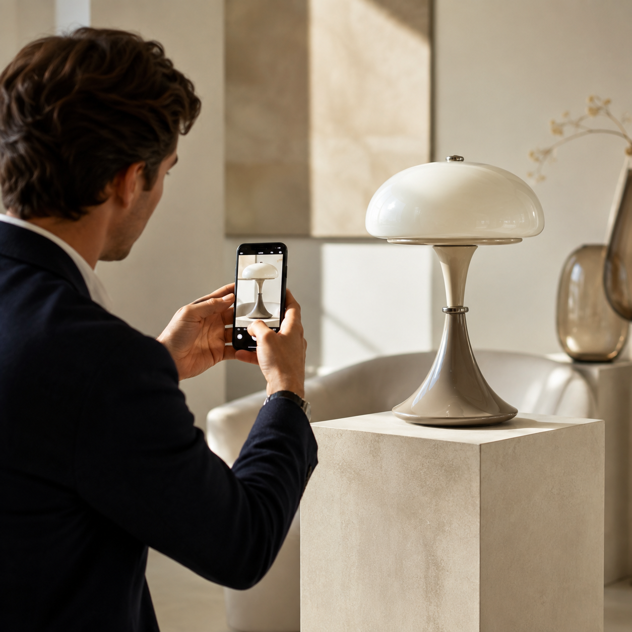 Invio fotografie per la valutazione di un'opera di design del Novecento